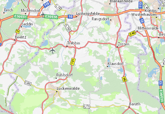 Lüdersdorf Map