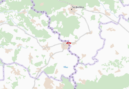 Seredyna-Buda Map