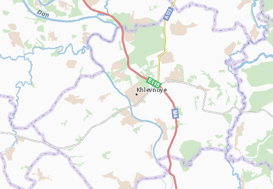 Khlevnoye Map