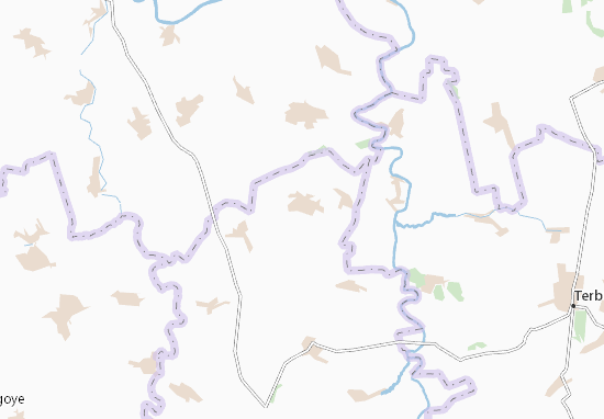 Kaart Plattegrond Gatishche