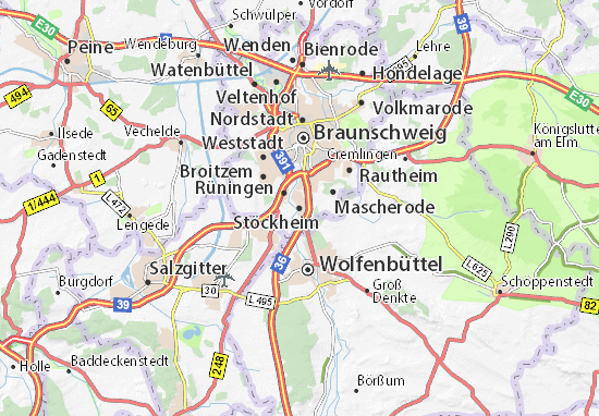 Kaart Plattegrond Stöckheim