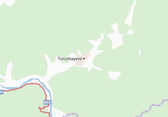 Kaart Plattegrond Turuntayevo
