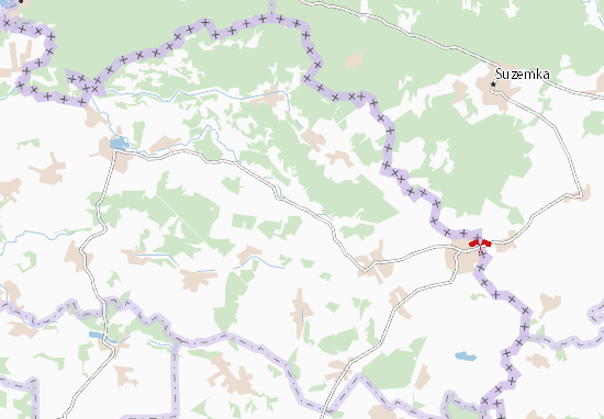 Velyka Berizka Map
