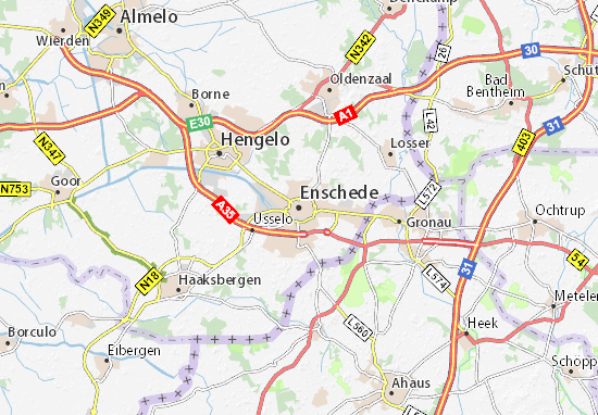 Enschede Map