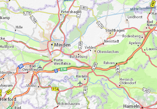 Mappe-Piantine Bückeburg