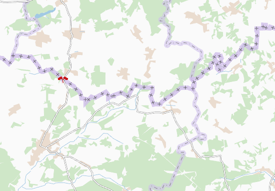 Mapa Leonivka