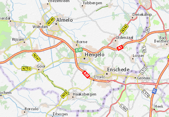 Hengelo Map