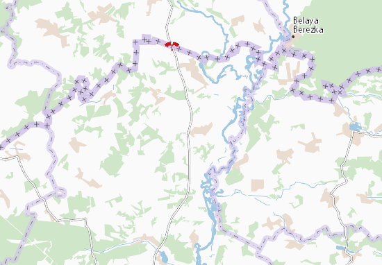 Kam&#x27;yans&#x27;ka Sloboda Map