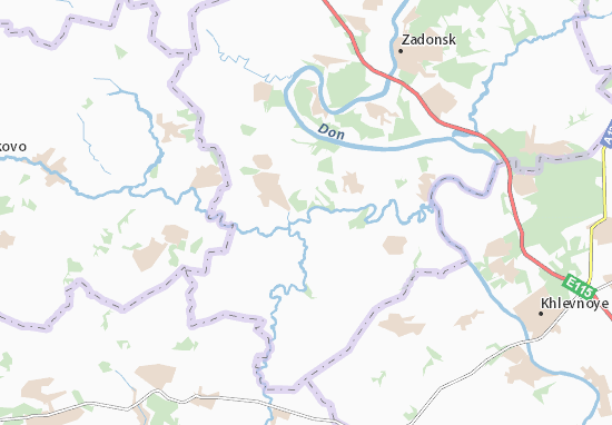Karte Stadtplan Osvobozhdeniye