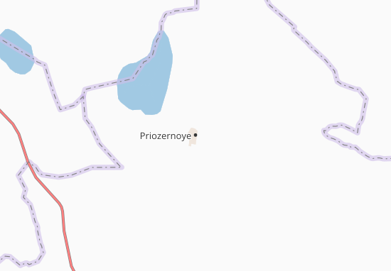Mapa Priozernoye