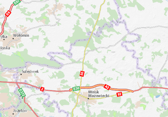 Mapa Stanisławów