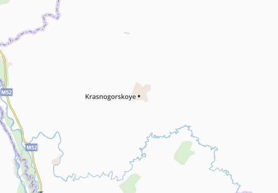 Karte Stadtplan Krasnogorskoye