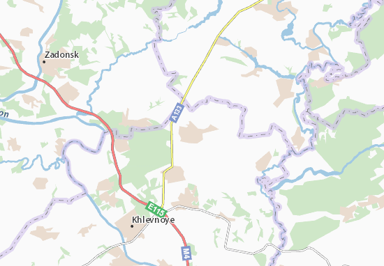 Karte Stadtplan Novoye Dubovoye