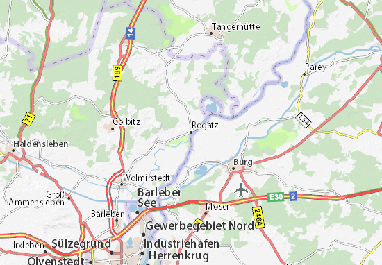 Rogätz Map
