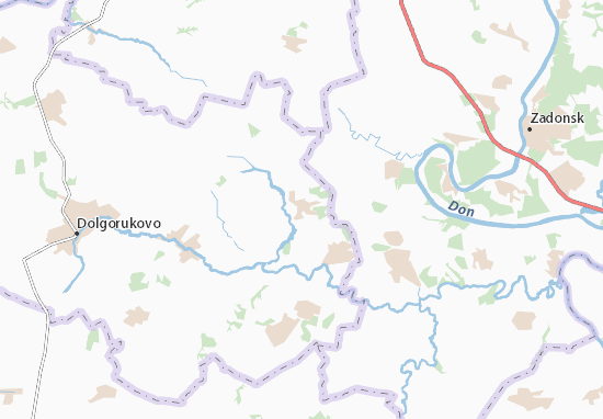 Karte Stadtplan Slepukha