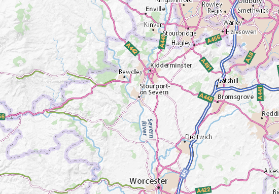 Stourport-on Severn Map