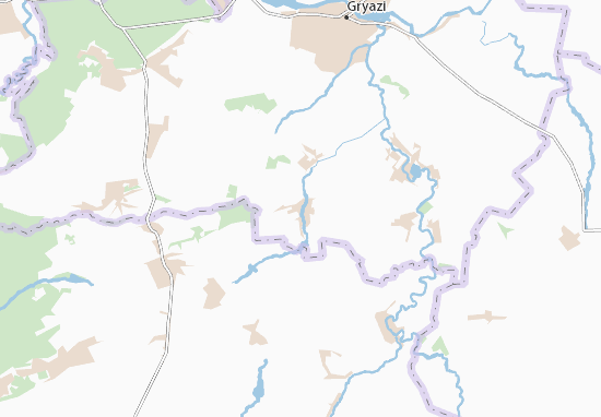 Karte Stadtplan Verkhniy Telelyuy