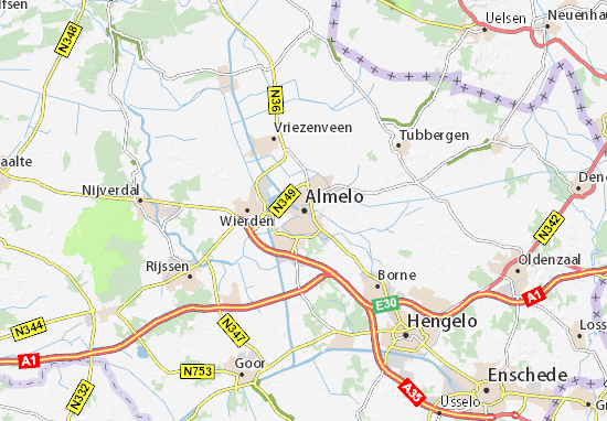 Almelo Map