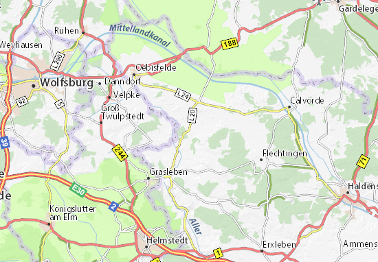 Everingen Map