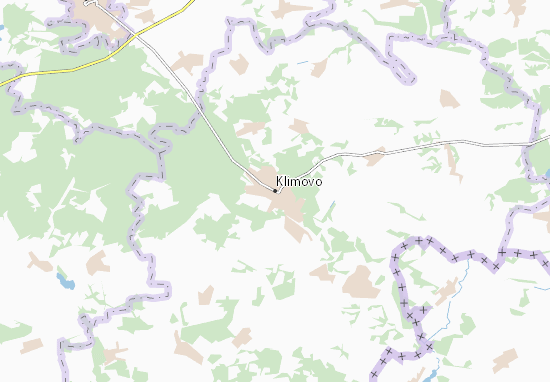 Kaart Plattegrond Klimovo