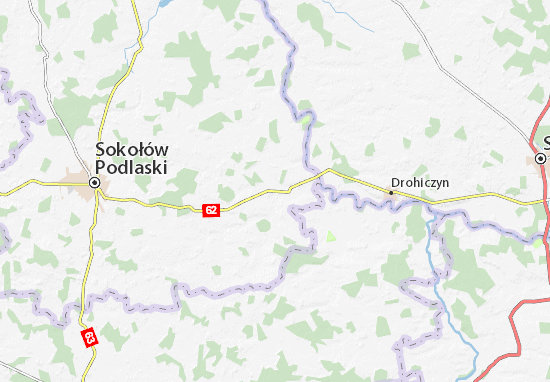 Karte Stadtplan Skrzeszew
