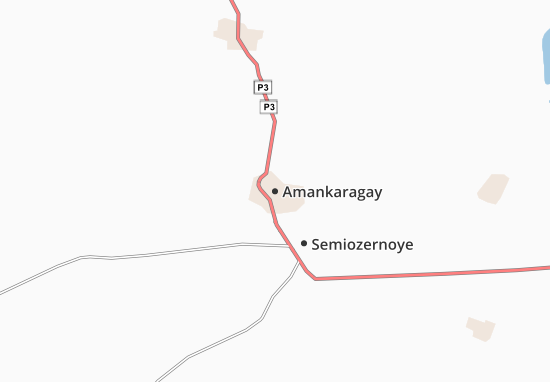 Kaart Plattegrond Amankaragay