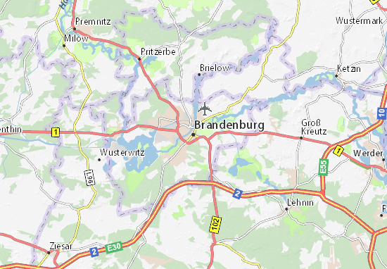 Brandenburg Map