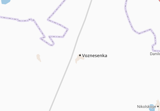 Kaart Plattegrond Voznesenka