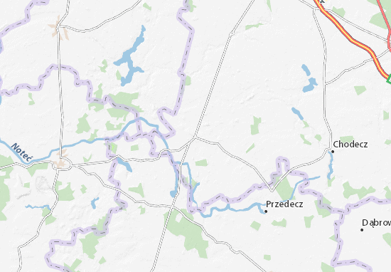 Karte Stadtplan Izbica Kujawska