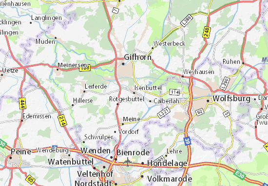 Isenbüttel Map