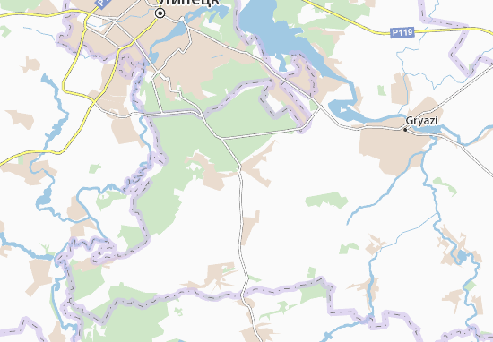 Kaart Plattegrond Fashchevka