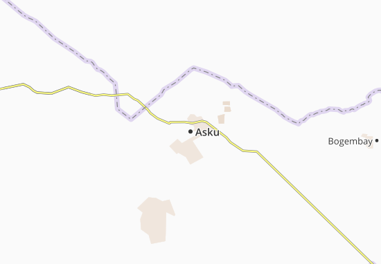 Karte Stadtplan Asku