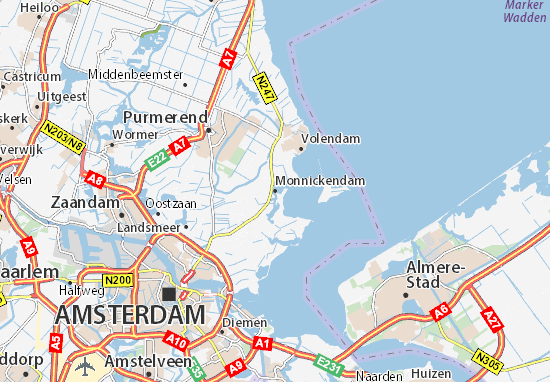 Monnickendam Map
