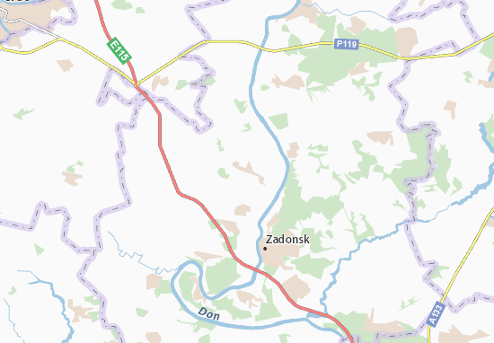 Karte Stadtplan Khmelinets