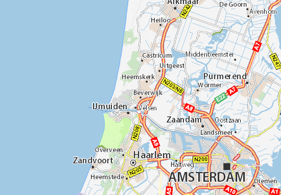Beverwijk Map