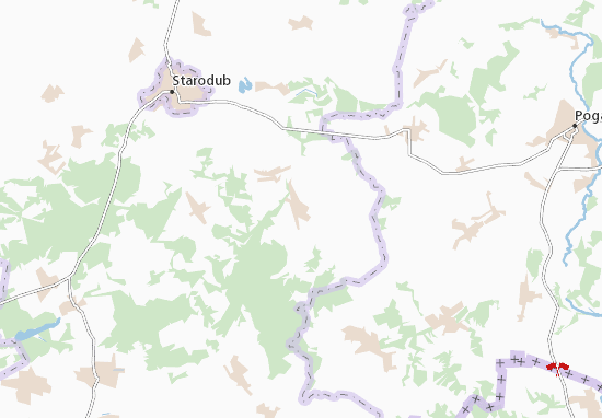 Karte Stadtplan Mishkovka