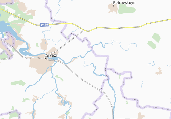 Kaart Plattegrond Petrovka