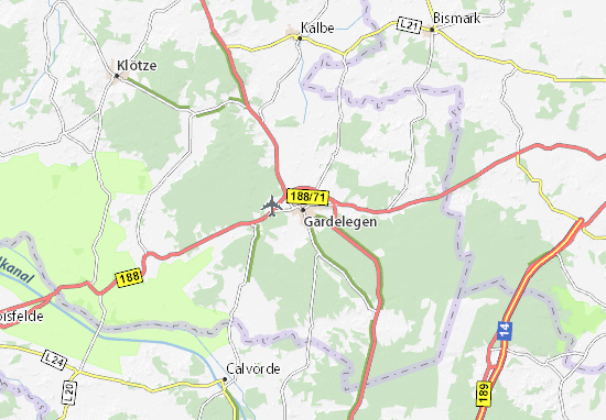 Gardelegen Map