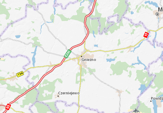 Gniezno Map