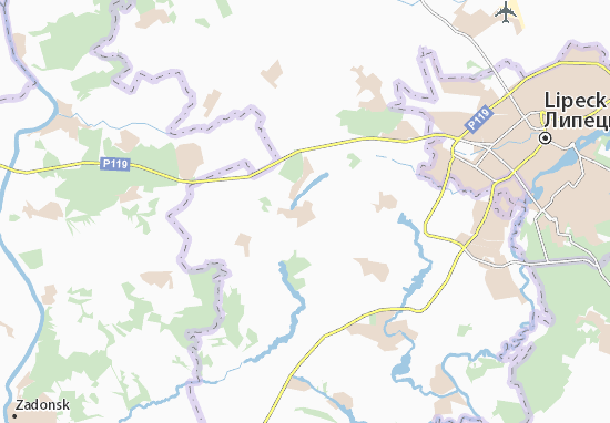 Mapa Chistaya Dubrava