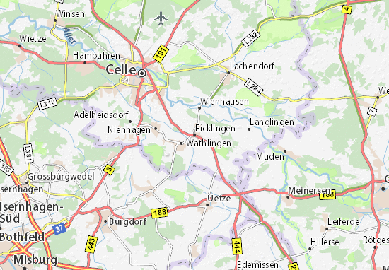 Eicklingen Map