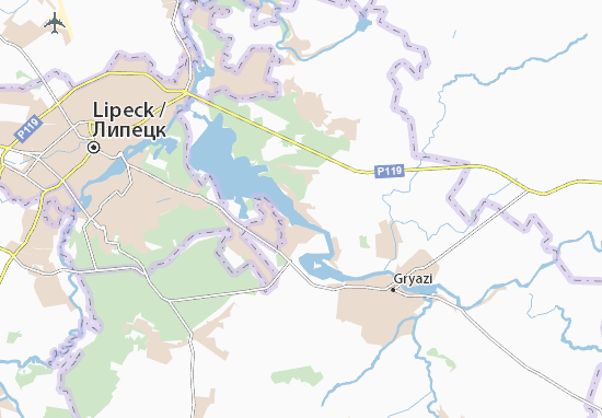 Kaart Plattegrond Yarlukovo