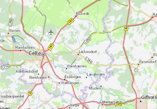 Lachendorf Map