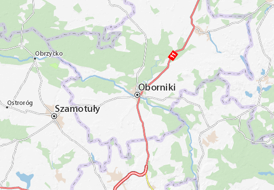 Oborniki Map