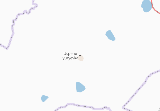 Karte Stadtplan Uspeno-yuryevka