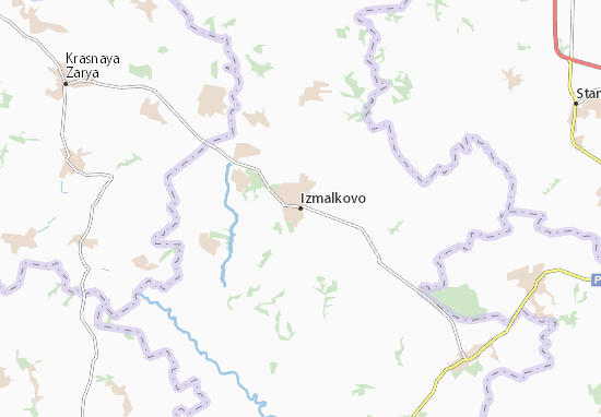Mapa Izmalkovo