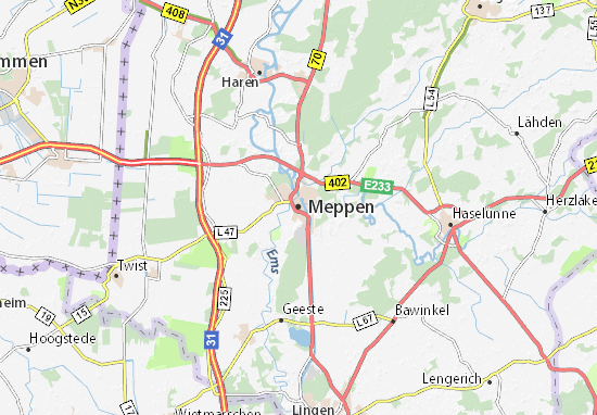 Meppen Map