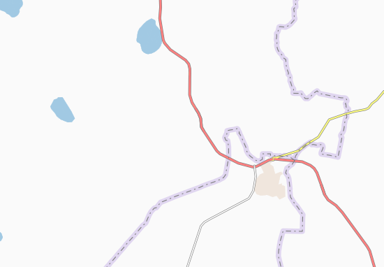 Kaart Plattegrond Chernoyarka