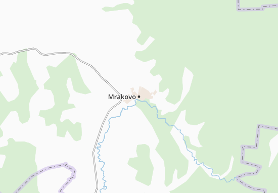 Kaart Plattegrond Mrakovo