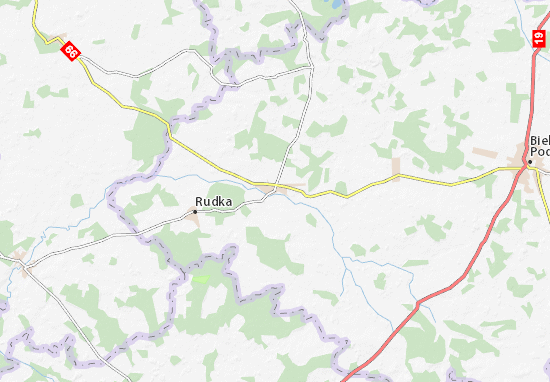 Karte Stadtplan Brańsk